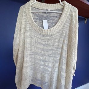 Ripcurl beach top or coverup , soft gauze feeling, (Sz. XL) new w. tags